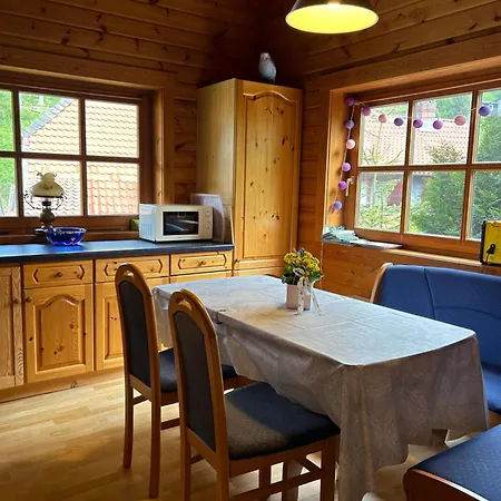 בית נופש Gemuetliches Blockhaus Mit Naturgarten Im Harz *